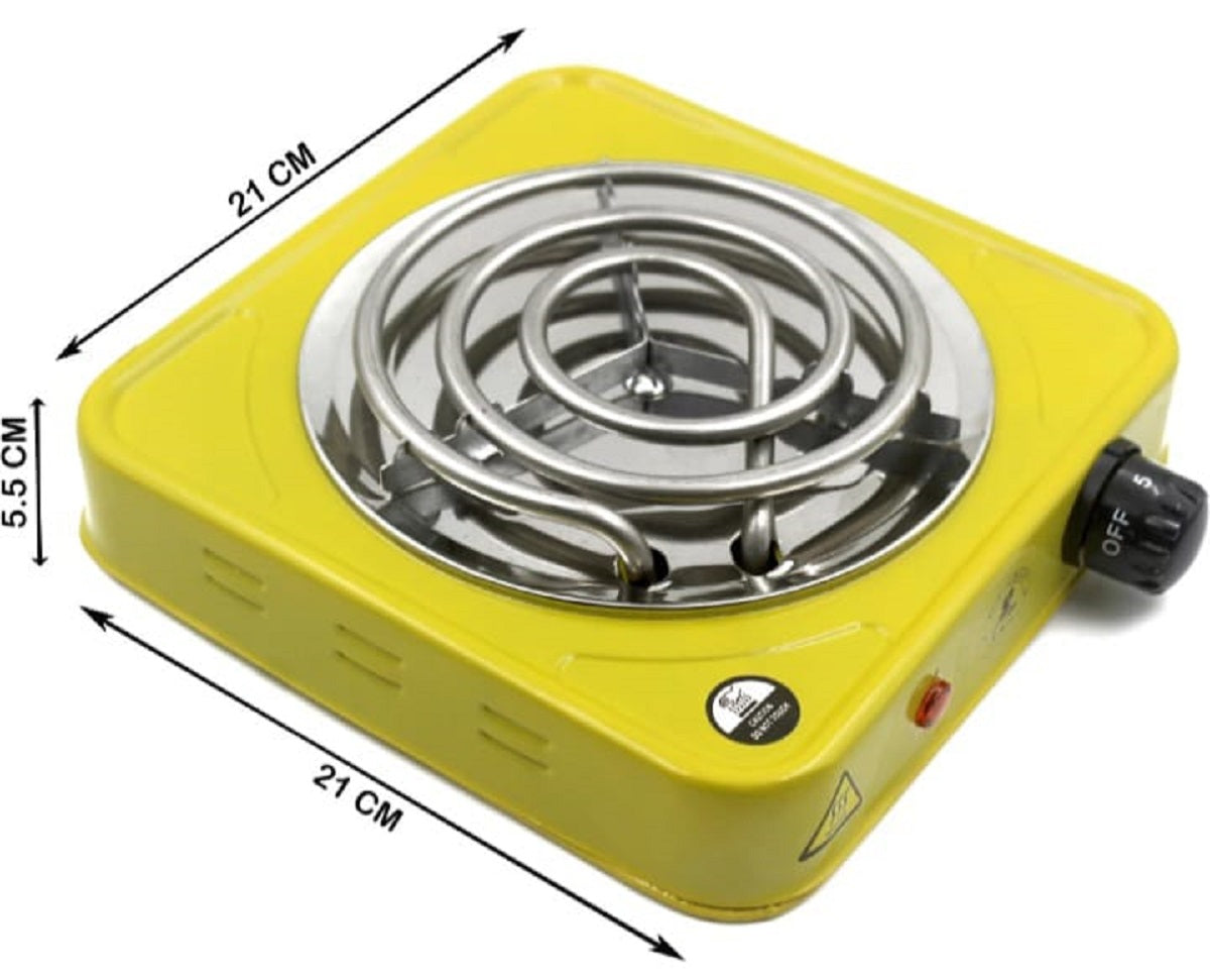 Electric Cooking Stove (Yellow)