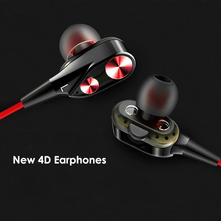 4D Bass Earphones