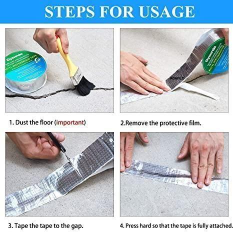 Foil Tape- Aluminum Foil Waterproof Seal an Tape for RV Repair, Window