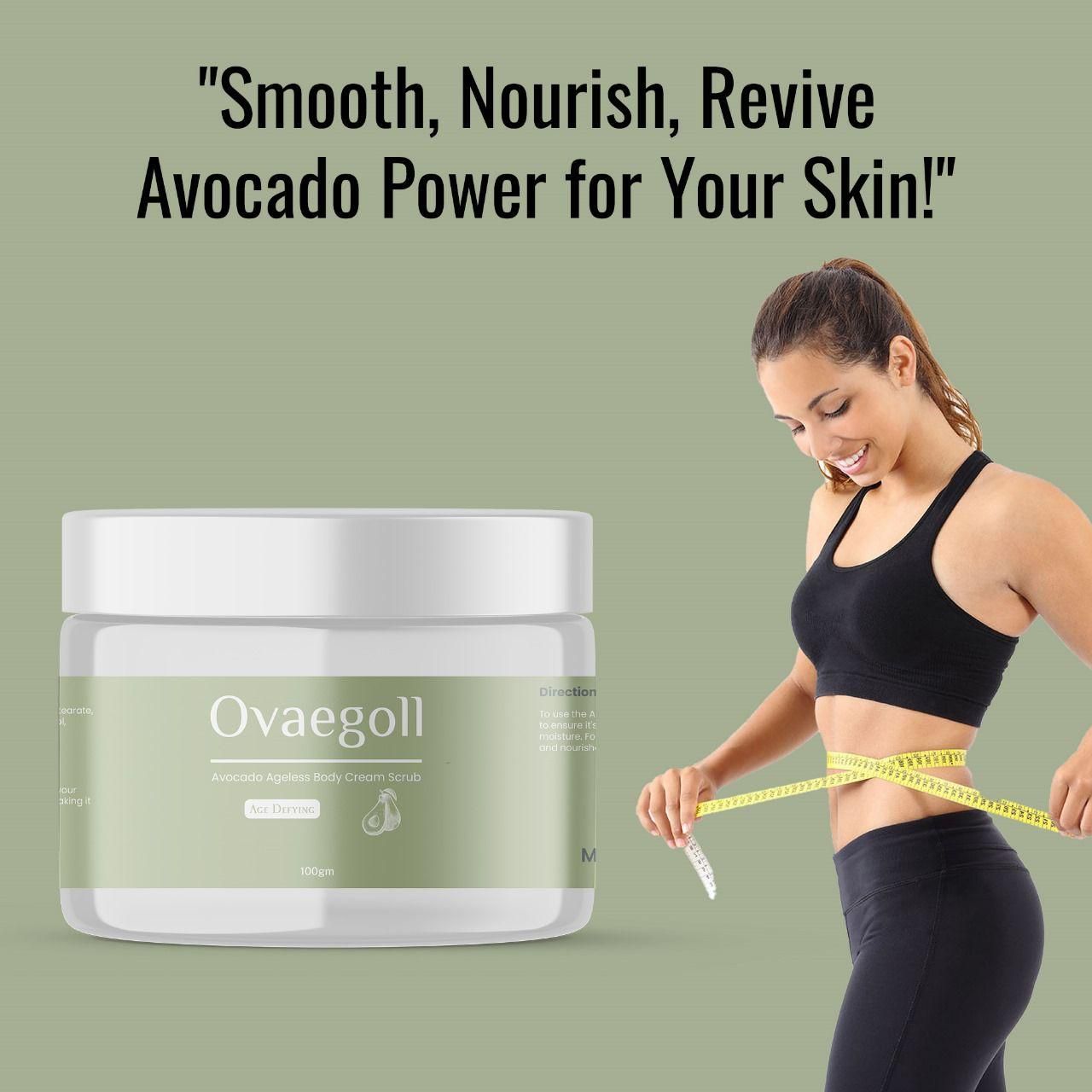 Ovaegoll Collagen Firming Body Cream Luxelift Skin Rescue Lotion 100g