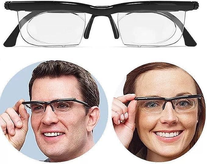 Flex focus adjustable glasses