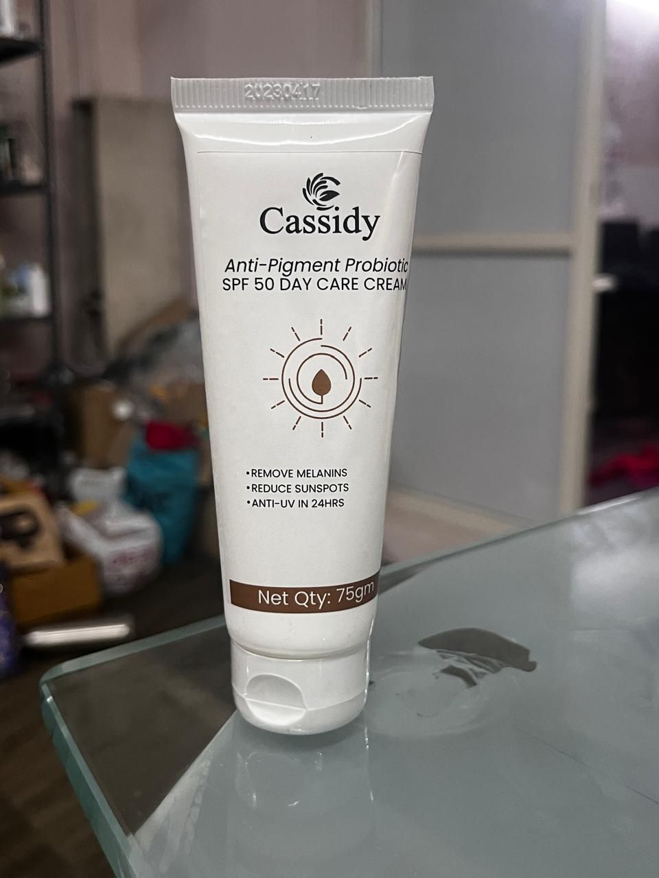 CASSIDY Anti-Pigment Probiotic SPF Cream, 75gm