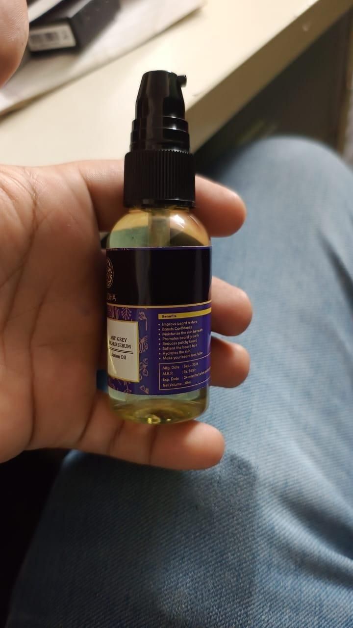 Grey Beard Serum Oil