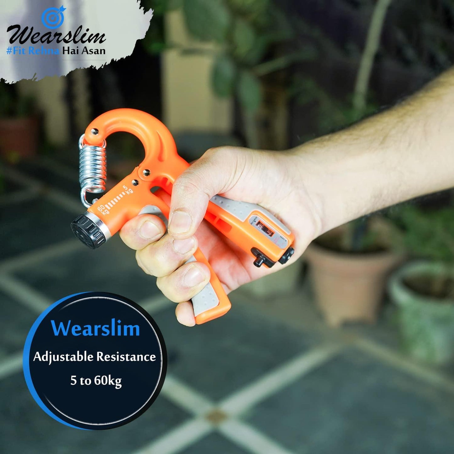 Adjustable Hand Spring Grip Strengthener