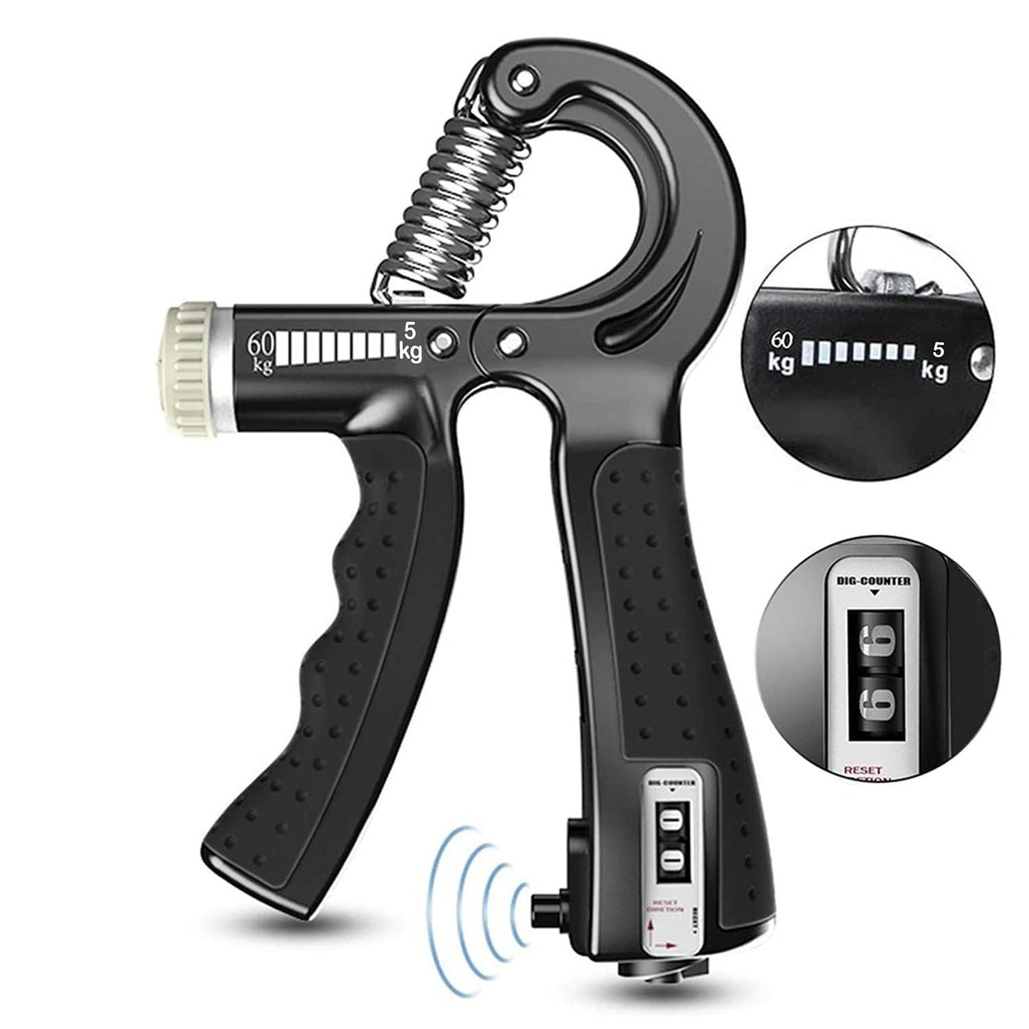 Adjustable Hand Spring Grip Strengthener